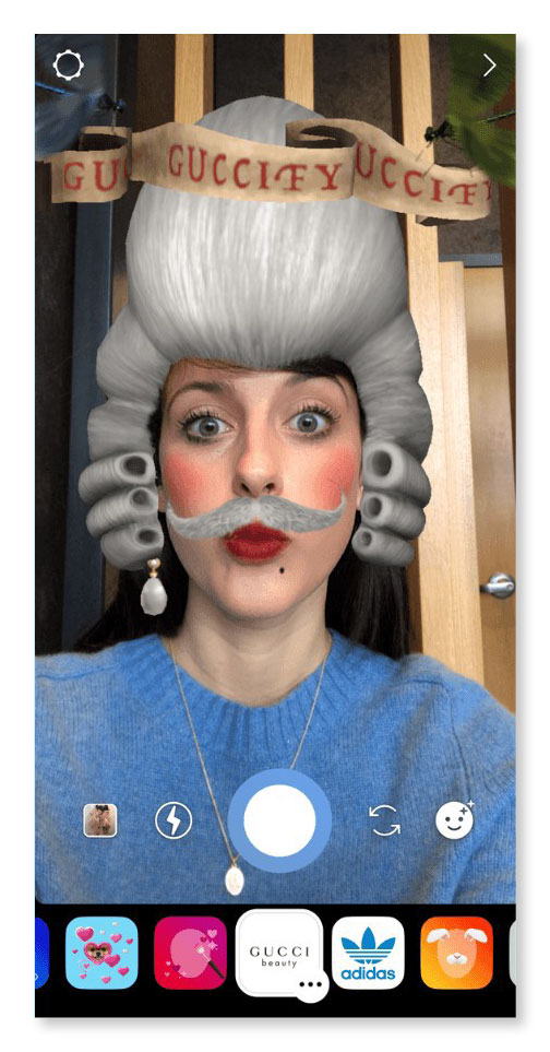 GUCCI Instagram Filter