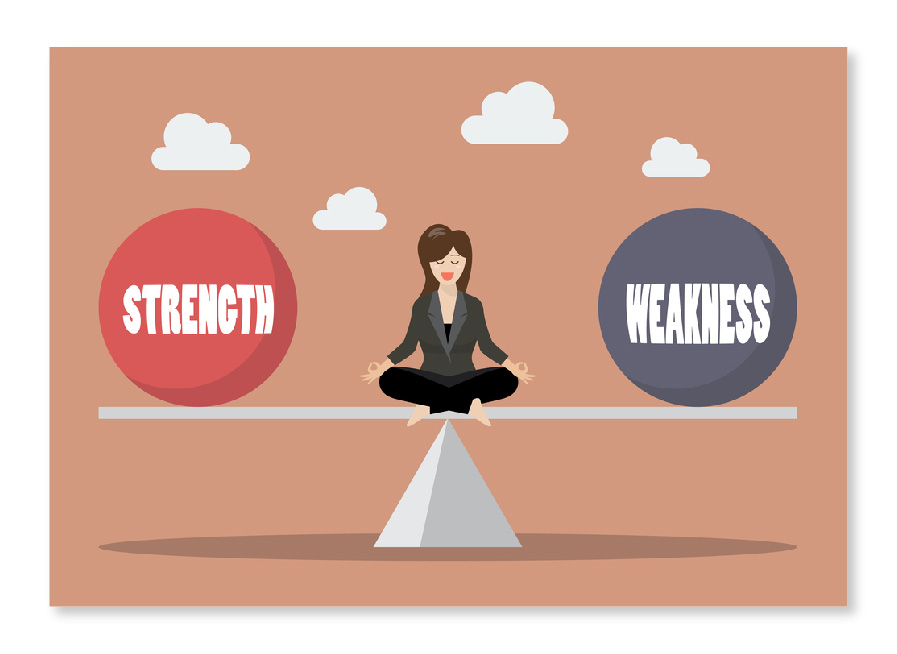 The best advertising strategy for small businesses is to focus on both strength and weaknesses