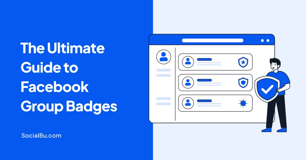 Facebook group badges