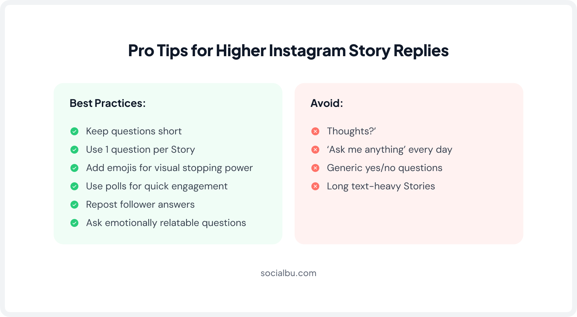Pro Tips for Higher Instagram Story Replies
