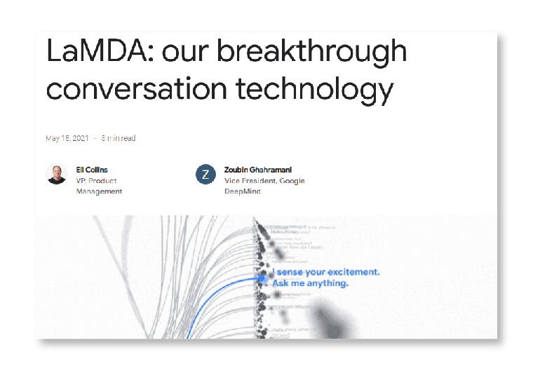 LaMDA (Language Model for Dialog Applications) - chatgpt alternatives
