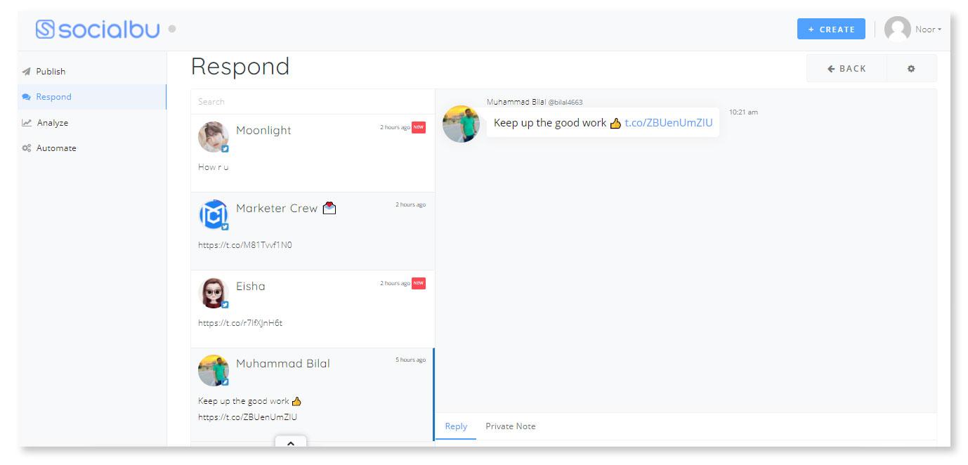 create a SocialBu account