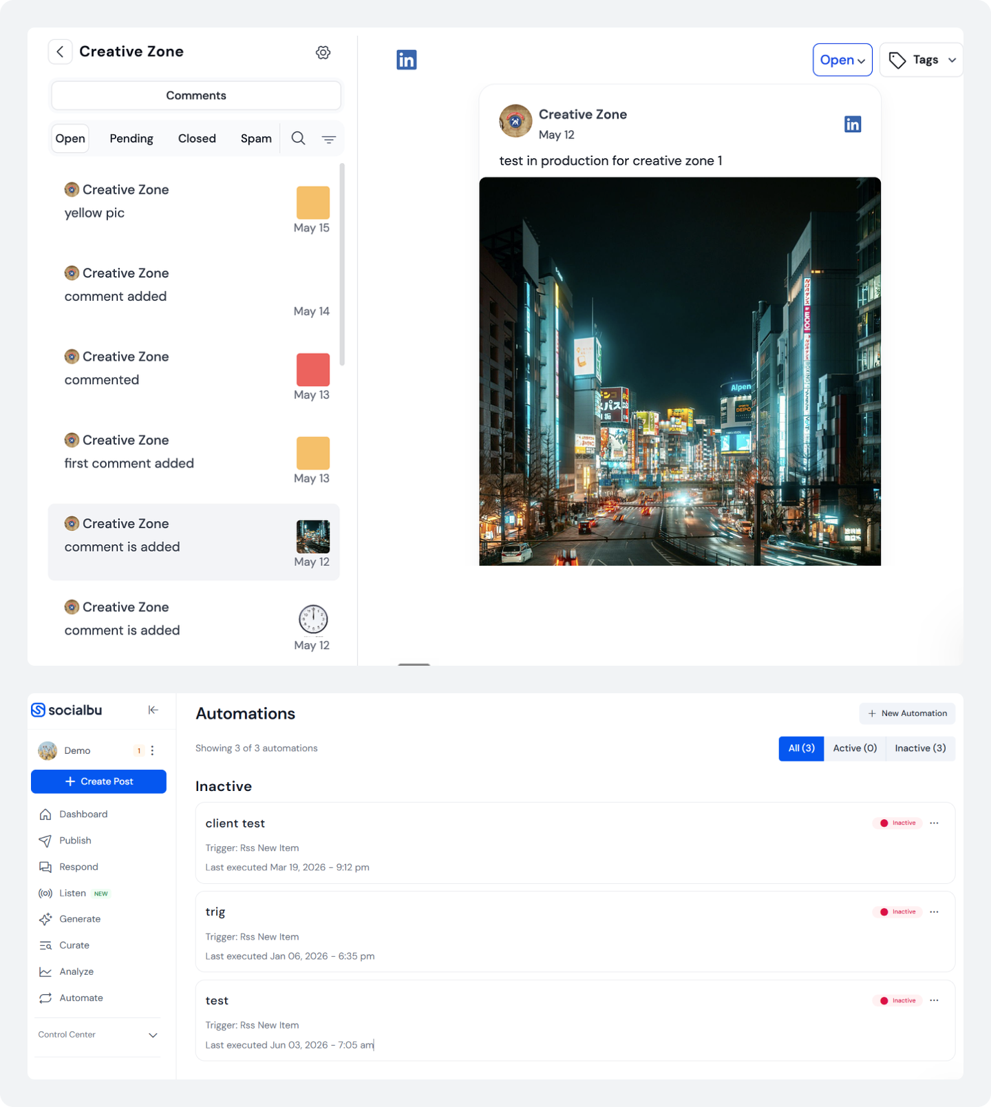 2. Automate Engagement So You Never Miss a Conversation With SocialBu