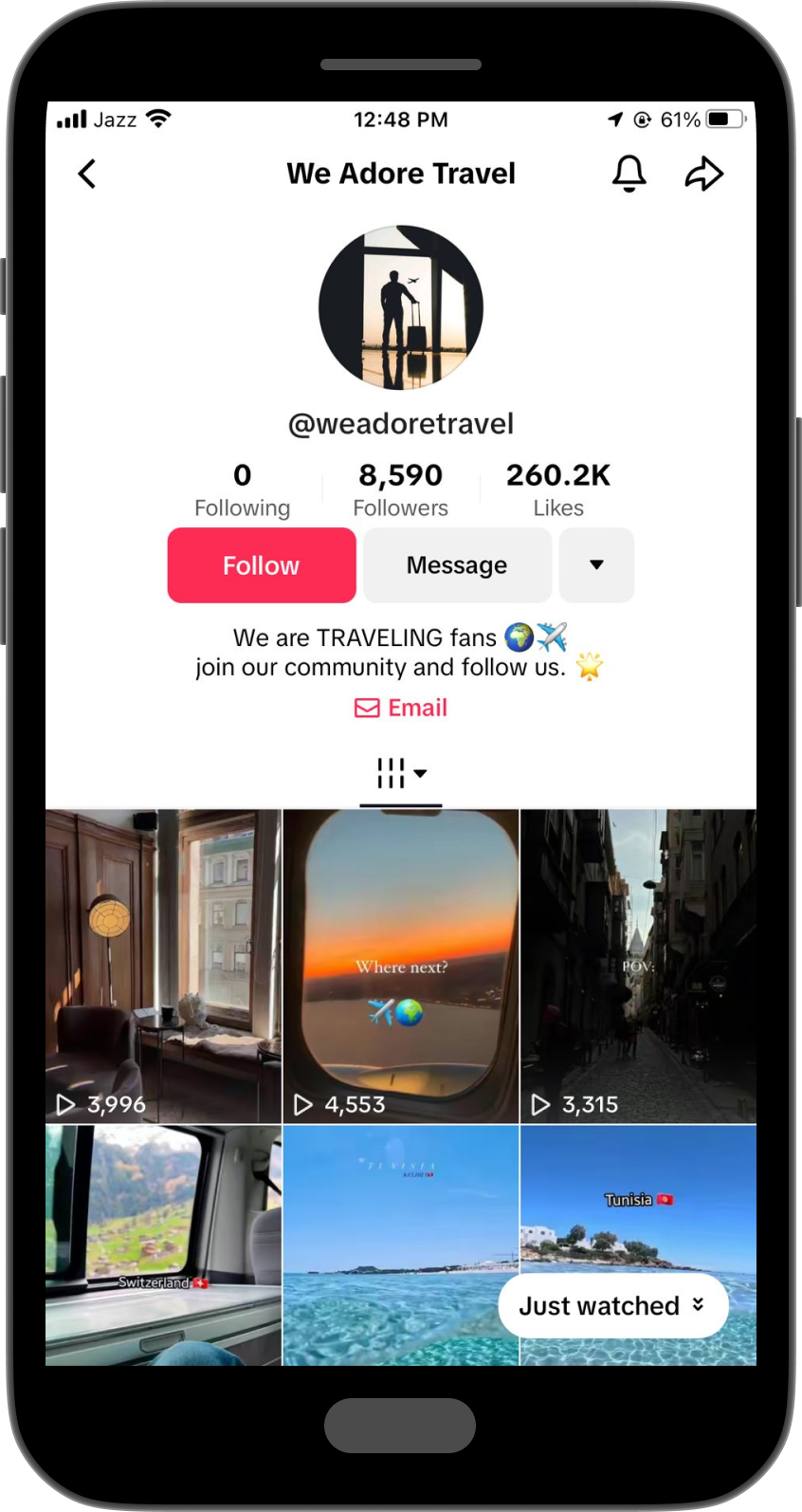 TikTok Bio Ideas for Travel Enthusiasts