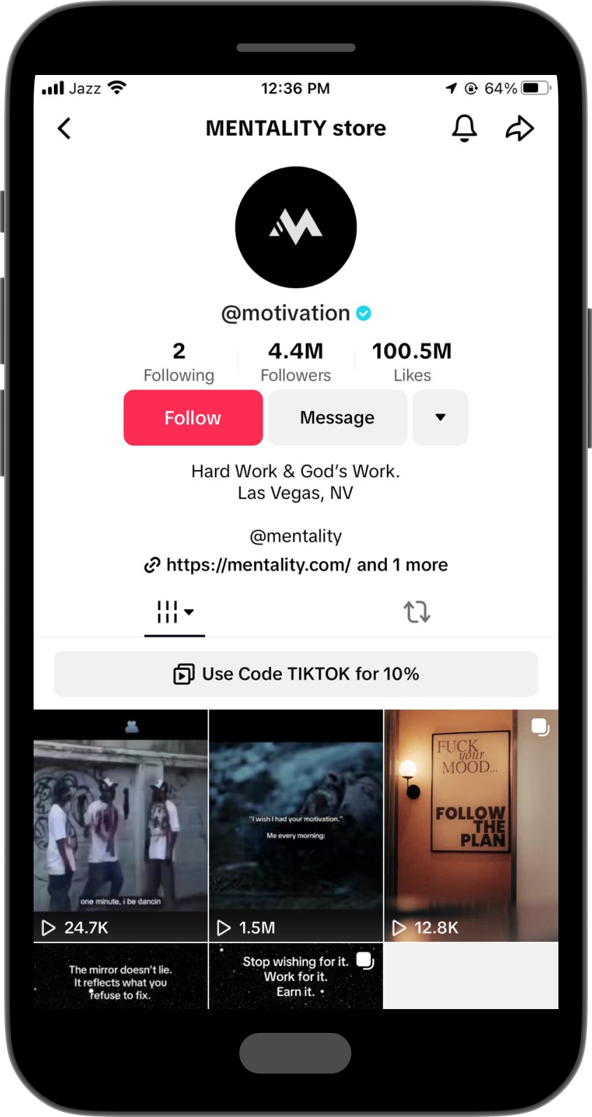 Motivational TikTok Bio Ideas