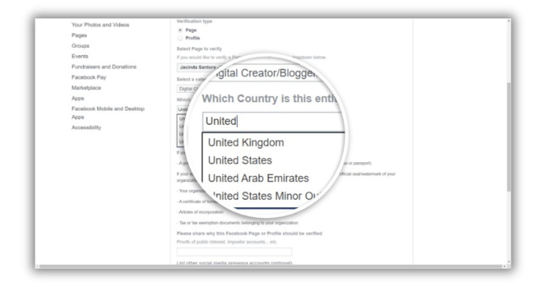 Provide Your Country