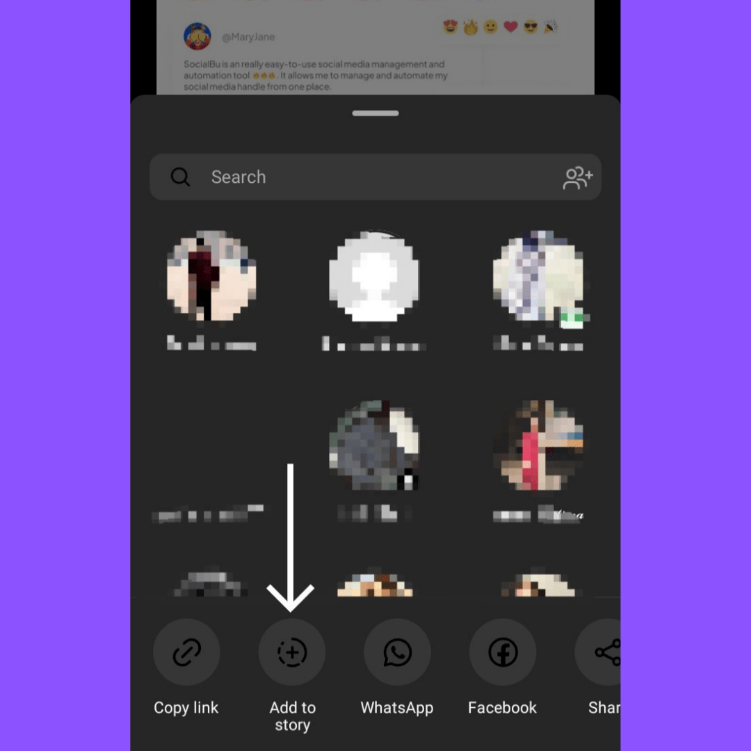 How to repost on Instagram -3