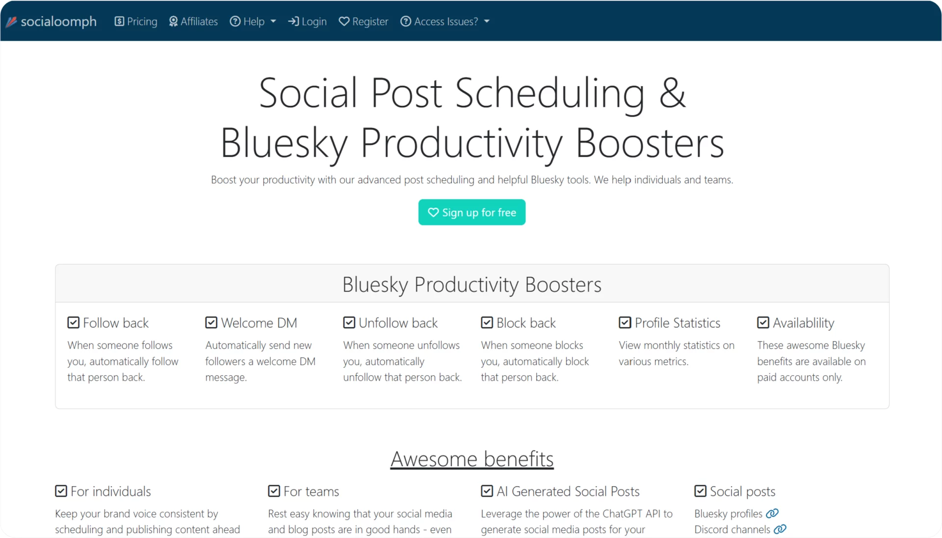 SocialOomph -Twitter Scheduling Tools 