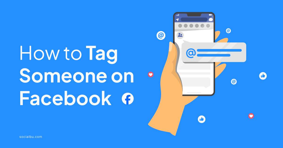 how to tag someone on facebook