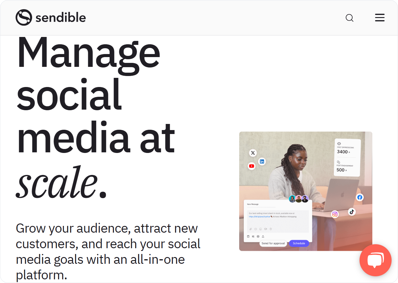 sendible social media scheduling tool