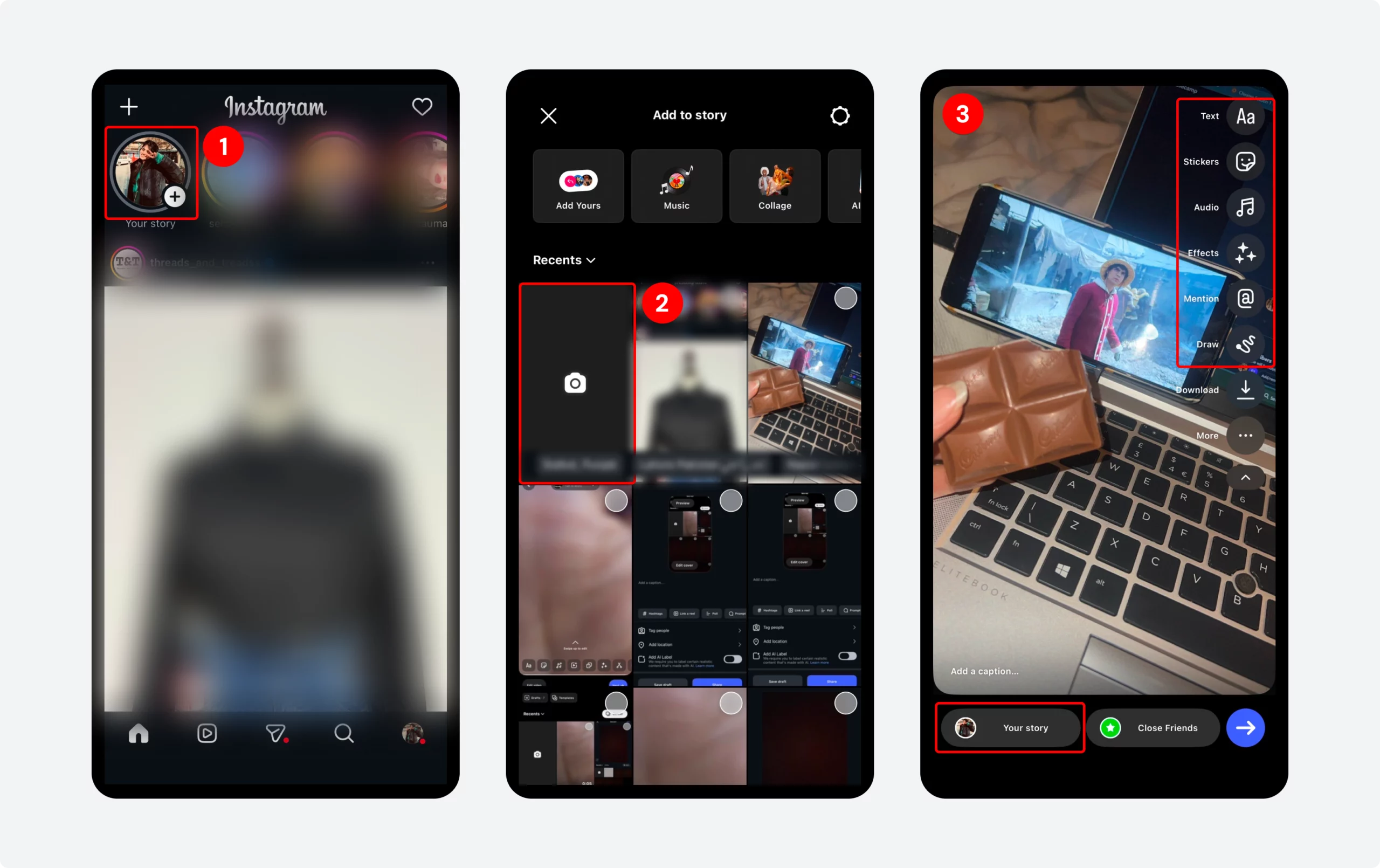 How to Post an Instagram story 
