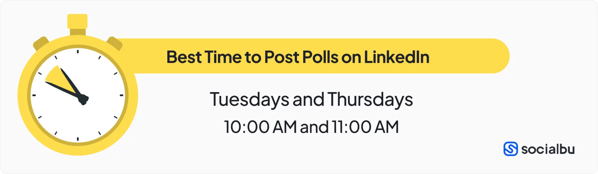 Best Time to Post Polls on LinkedIn