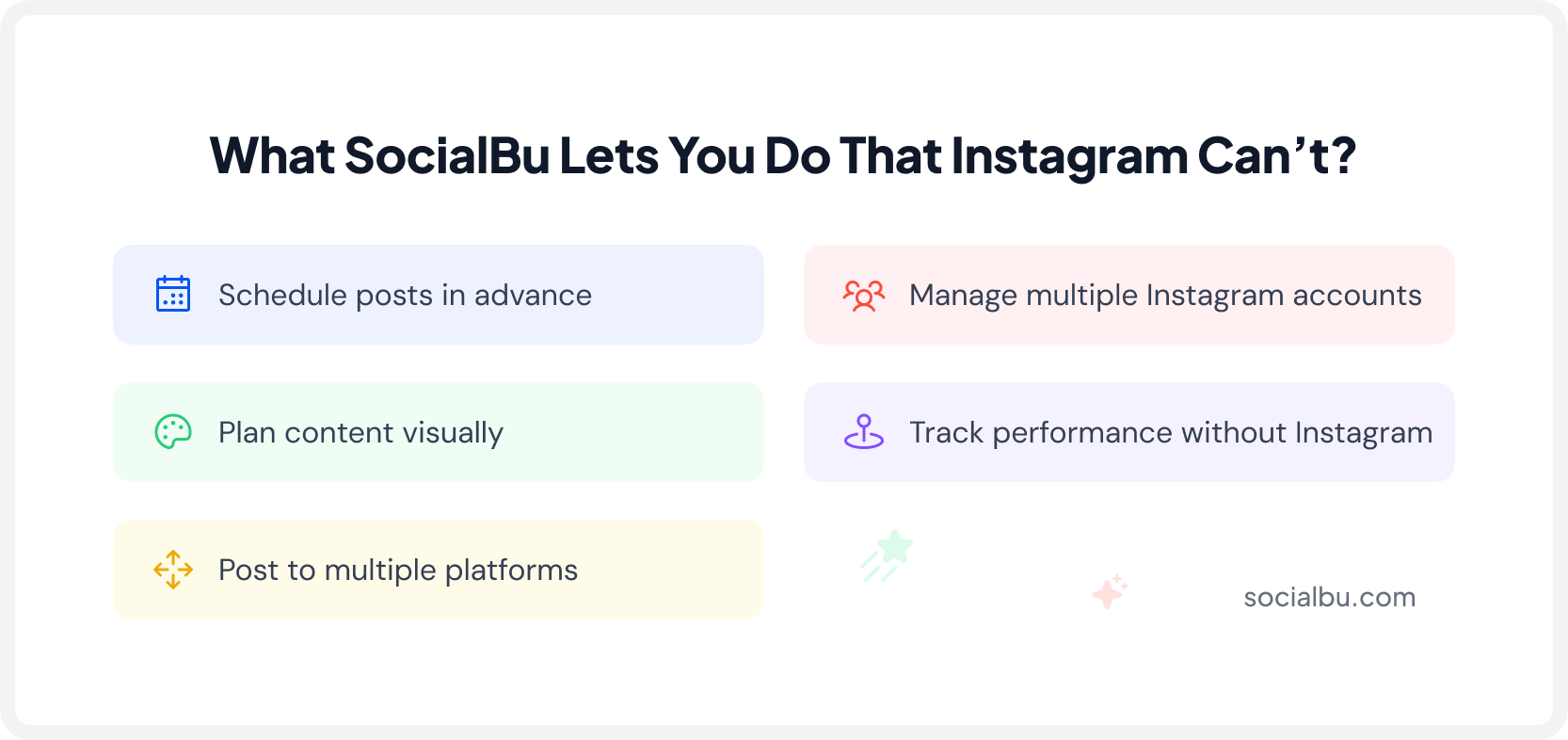 What SocialBu Lets You Do That Instagram Can't?