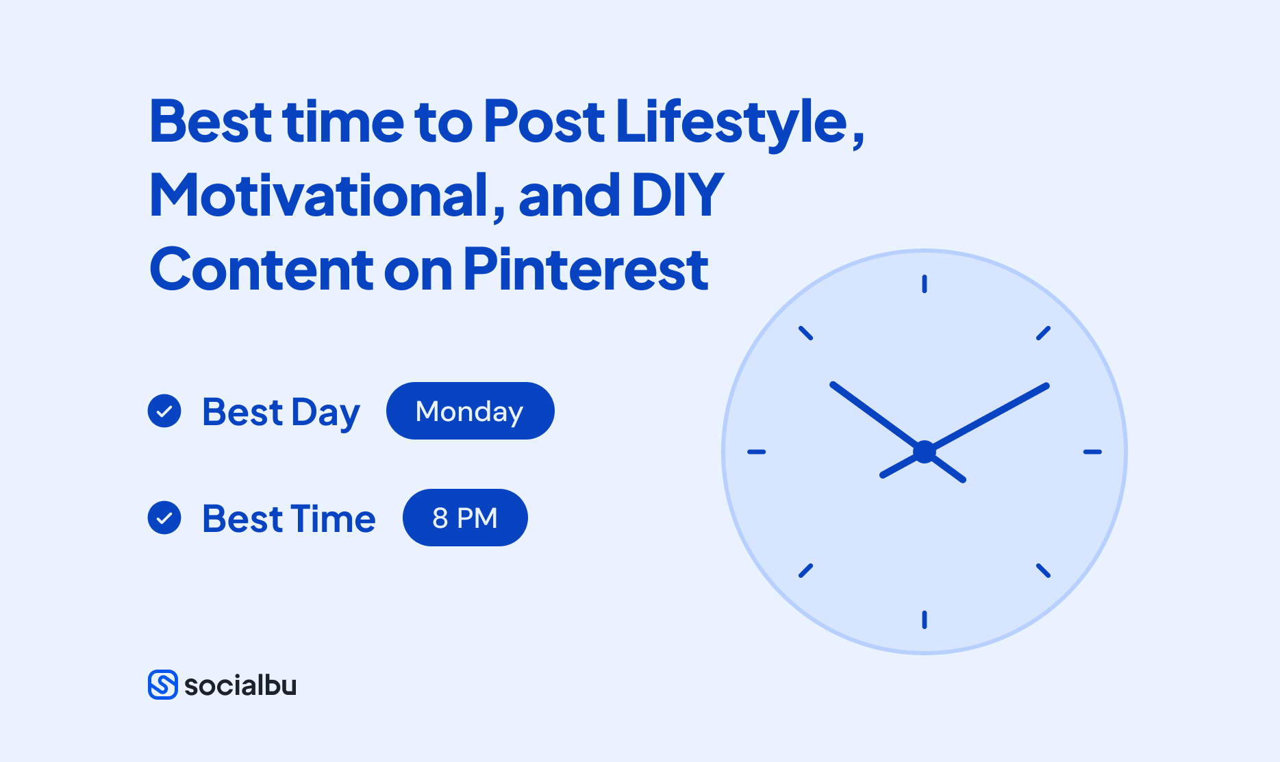 Best time for lifestyle, motivational, and DIY content