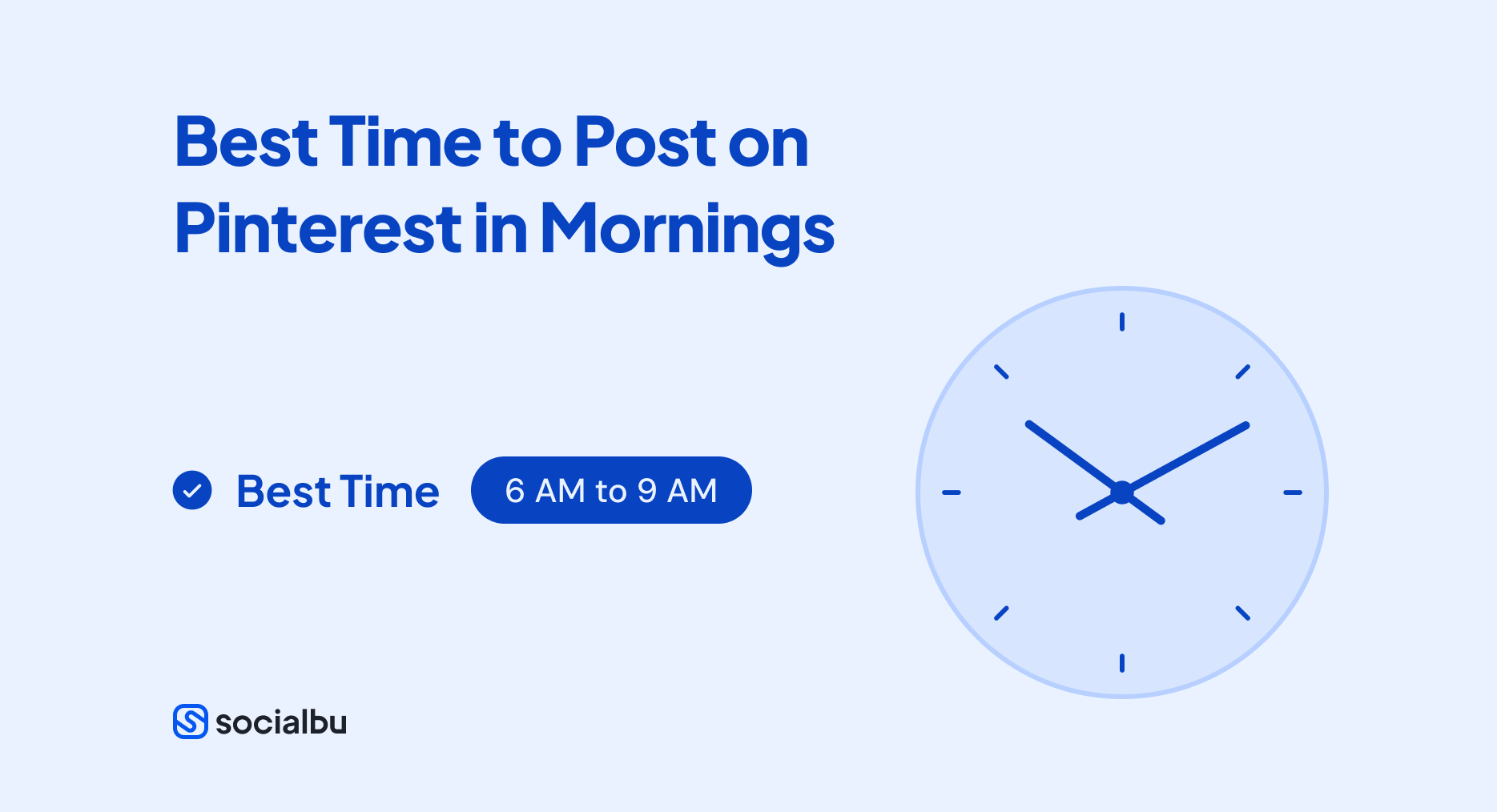 Best time to post on Pinterest in Mornings