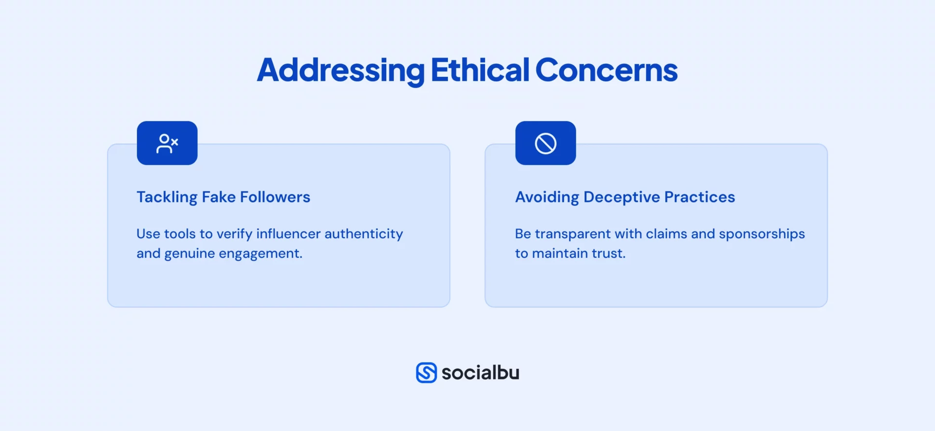 Address Ethical Concerns