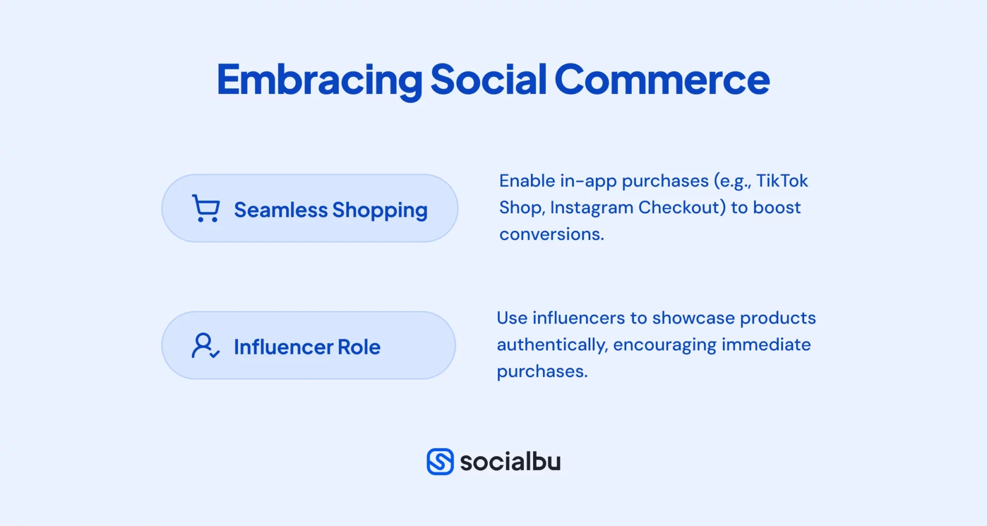 Embracing Social Commerce in Influencer Marketing