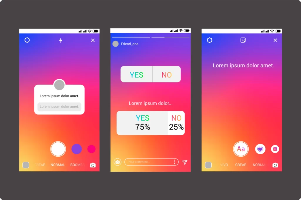 Instagram Polls as a Means of Engaging with the Audience