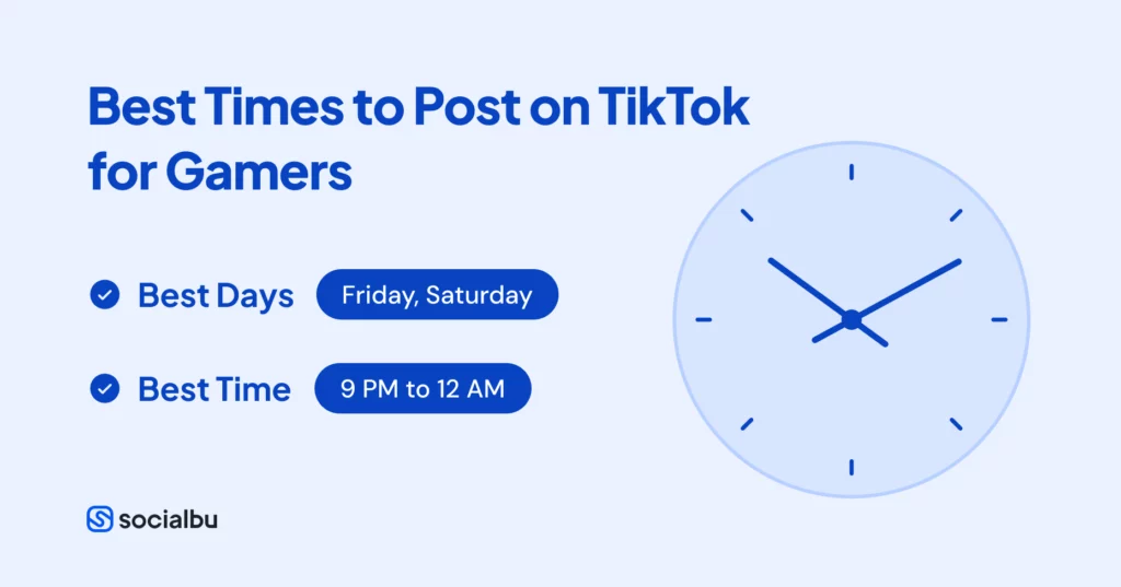 Best Times to Post on TikTok for Gamers