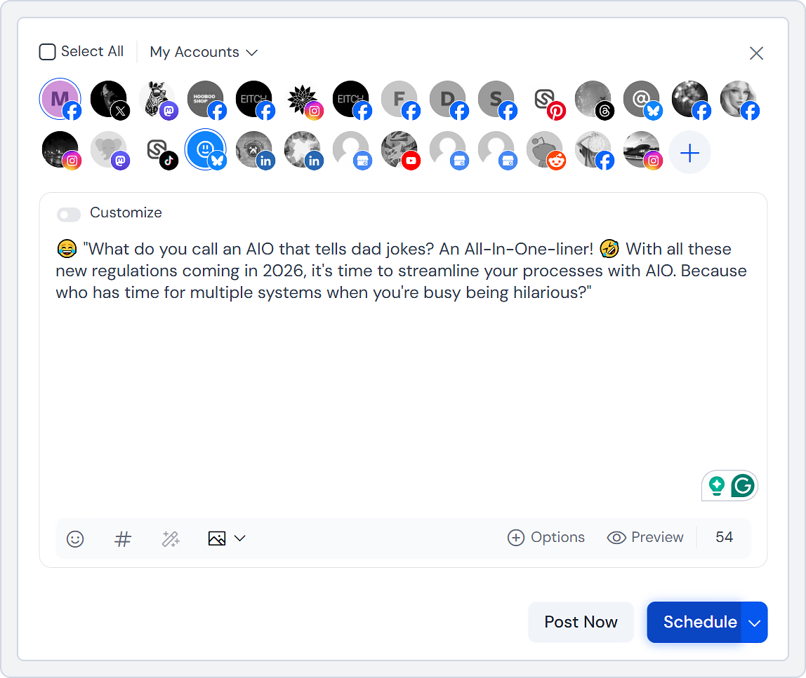 Plan and Schedule Content with SocialBu