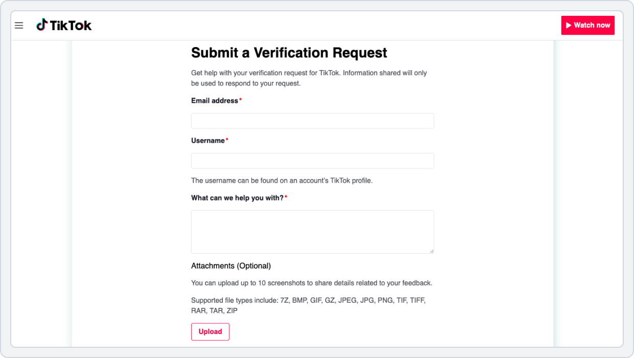 Submit Your TikTok Verification Application Properly