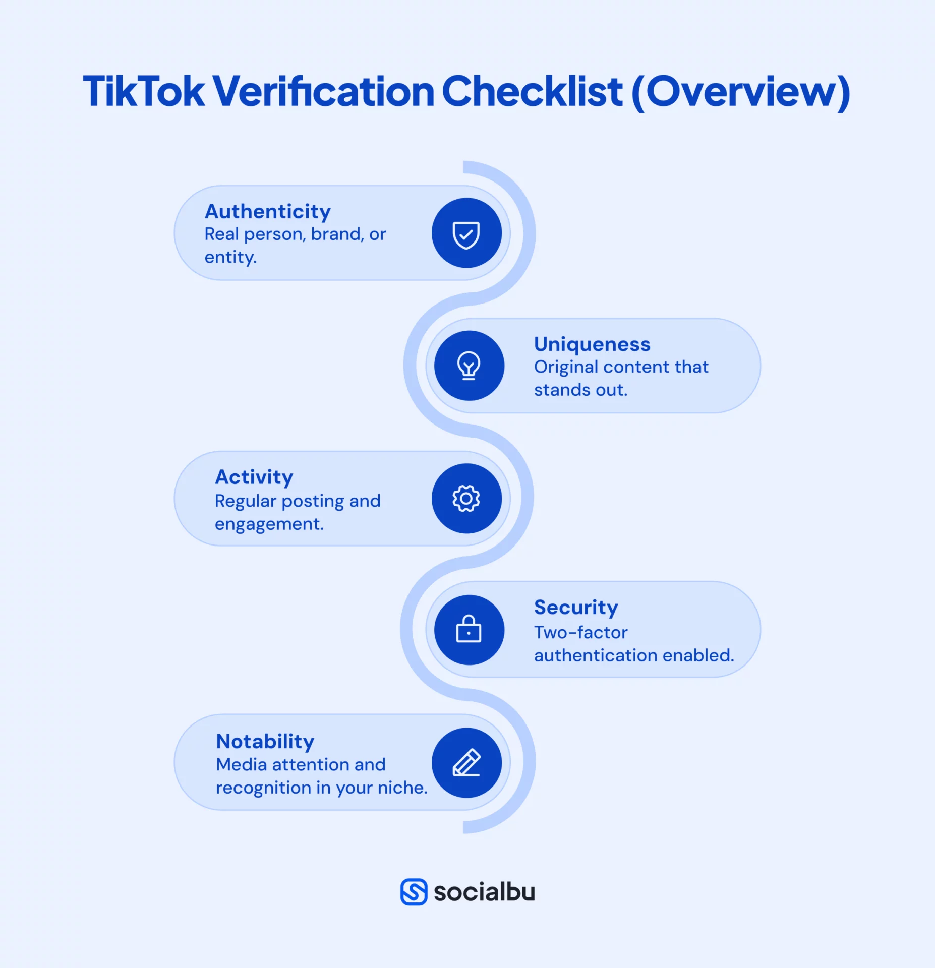 TikTok Verification Checklist