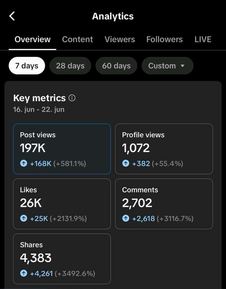 TikTok Analytics
