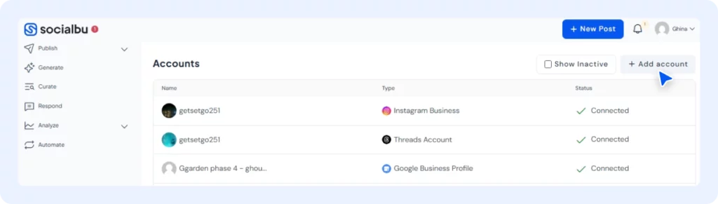 YouTube scheduling tool