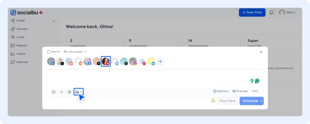 YouTube Shorts scheduler