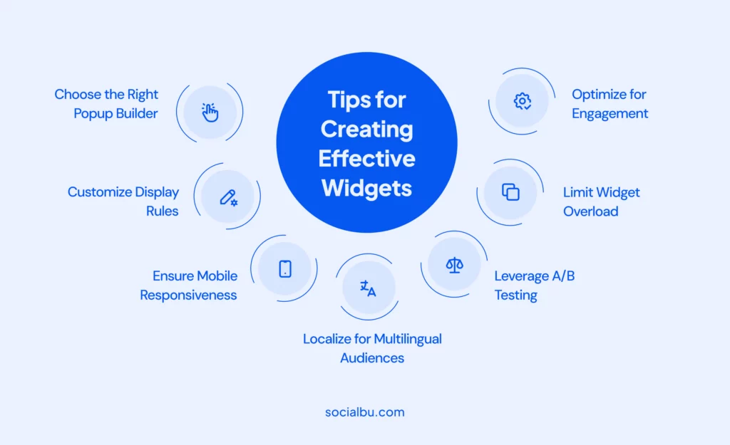 Tips to create widgets