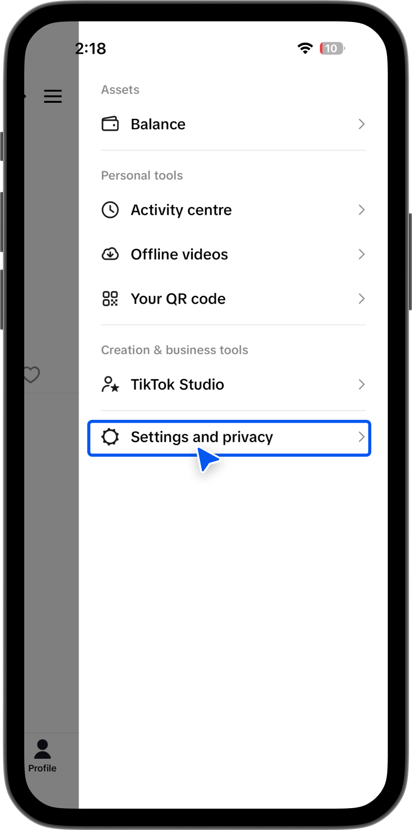 TikTok Settings & Privacy 