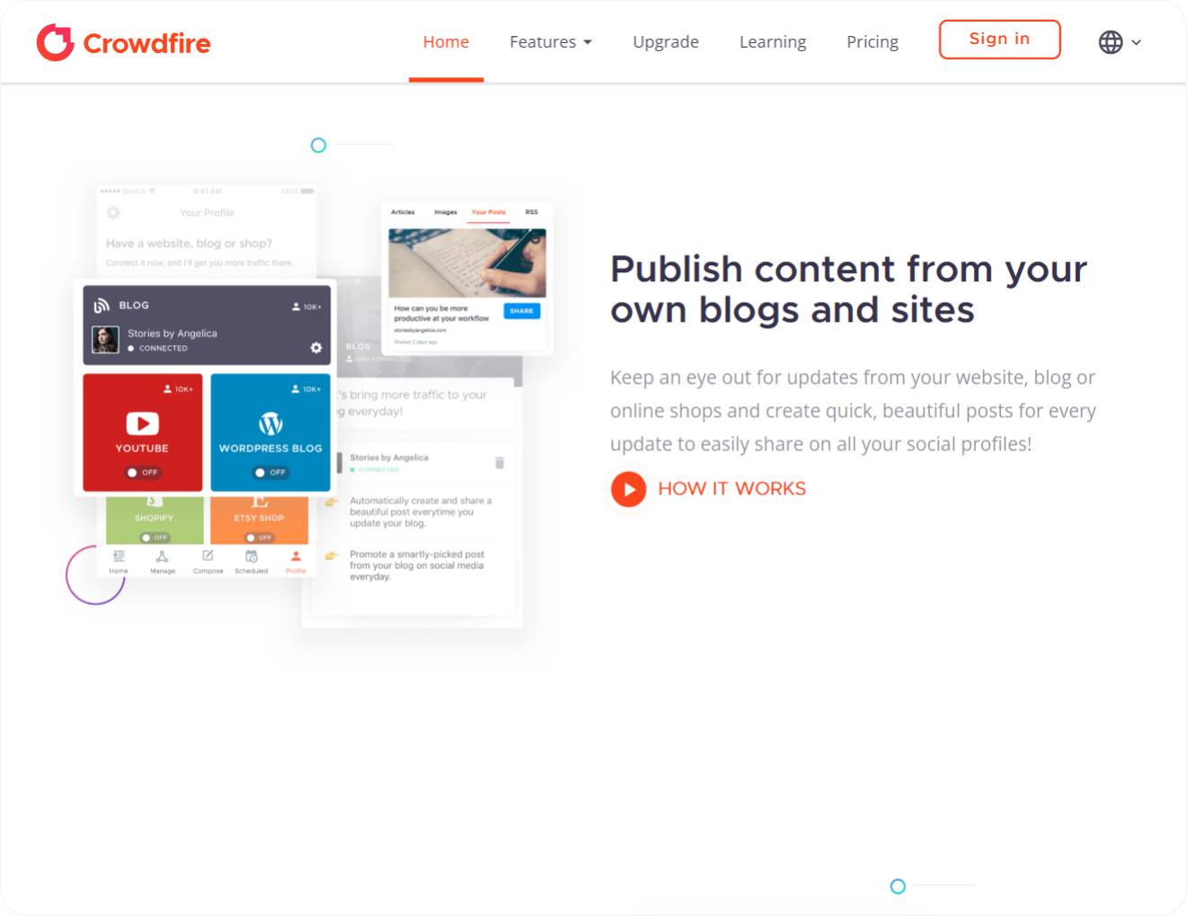 Crowdfire - Best Hootsuite Alternative