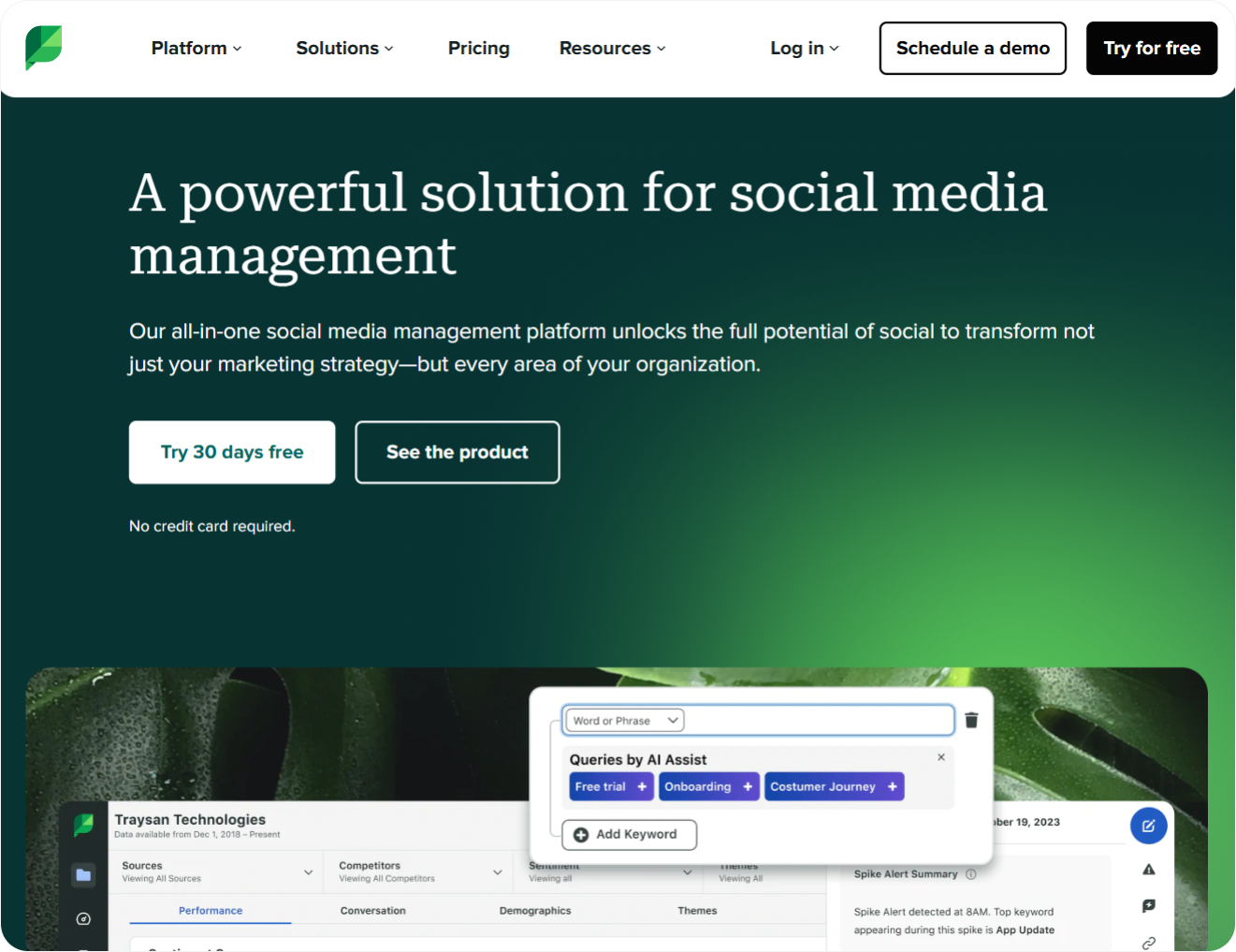 Sprout Social - Best Hootsuite Alternative