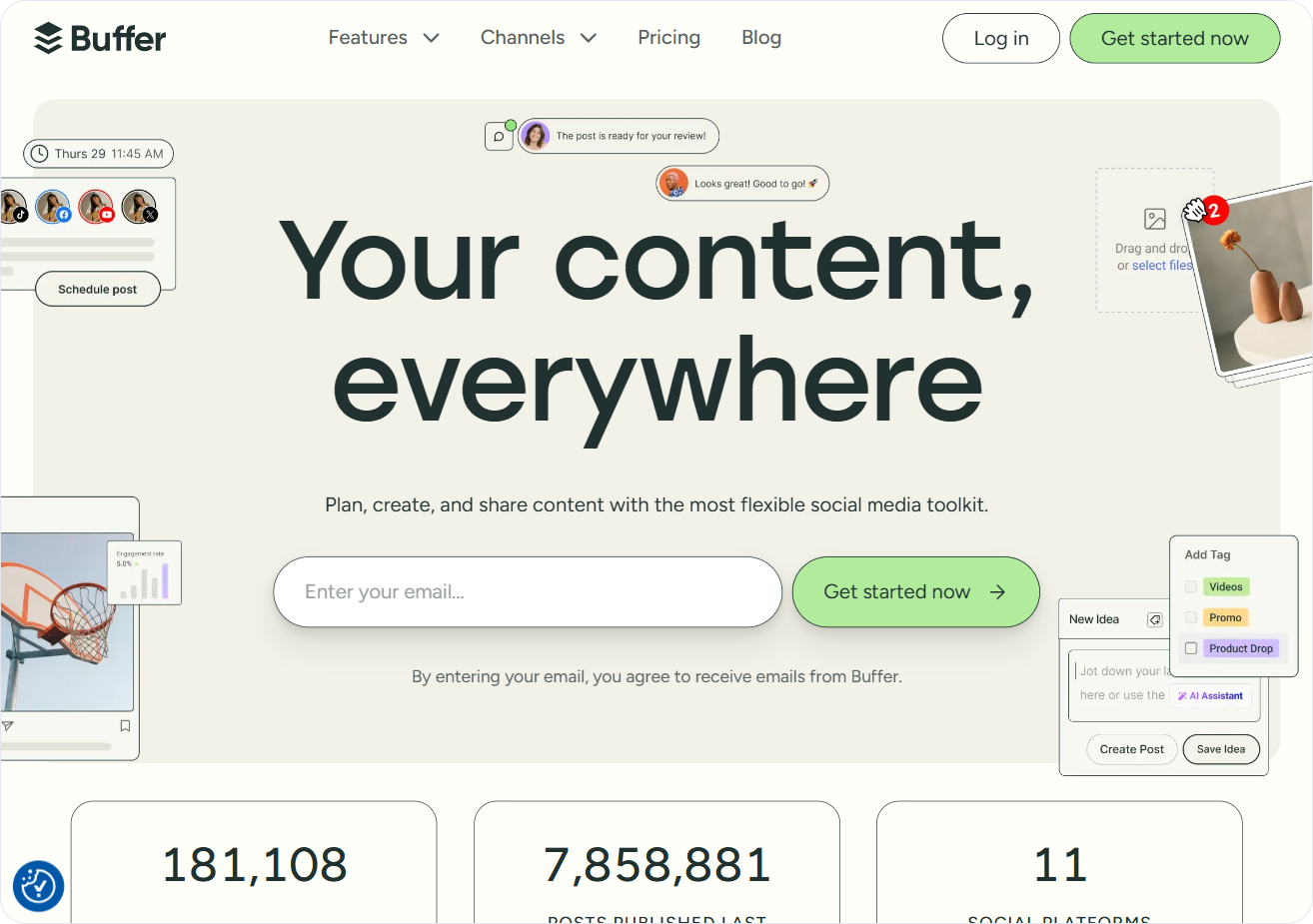 Buffer - Hootsuite alternatives
