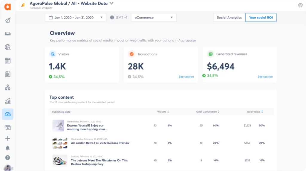 Agorapulse - Hootsuite Alternative