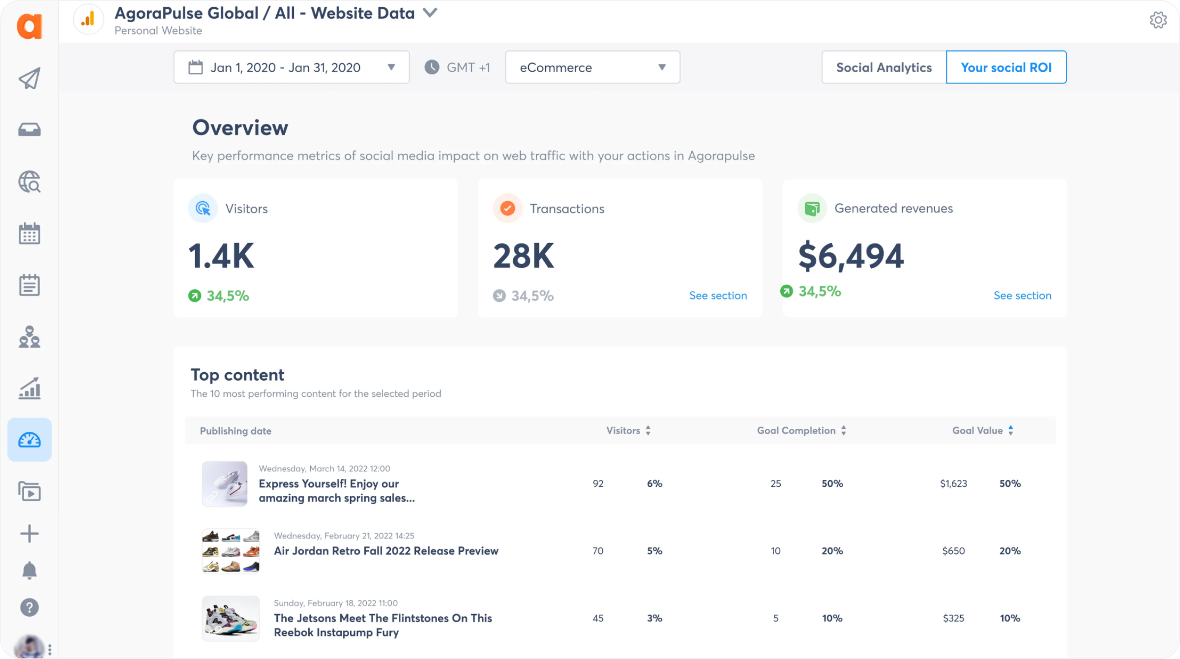 Agorapulse - Hootsuite Alternative