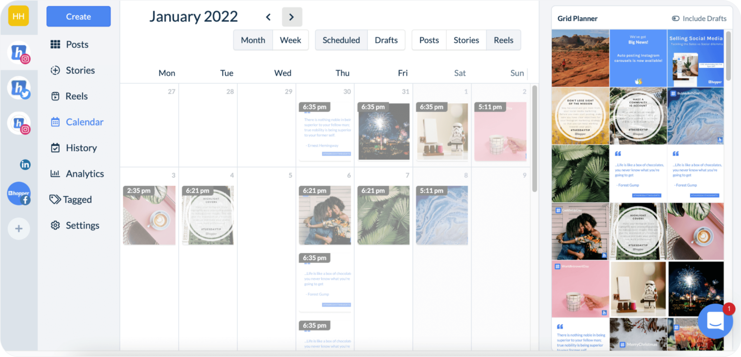 Hopper HQ - Hootsuite Alternative
