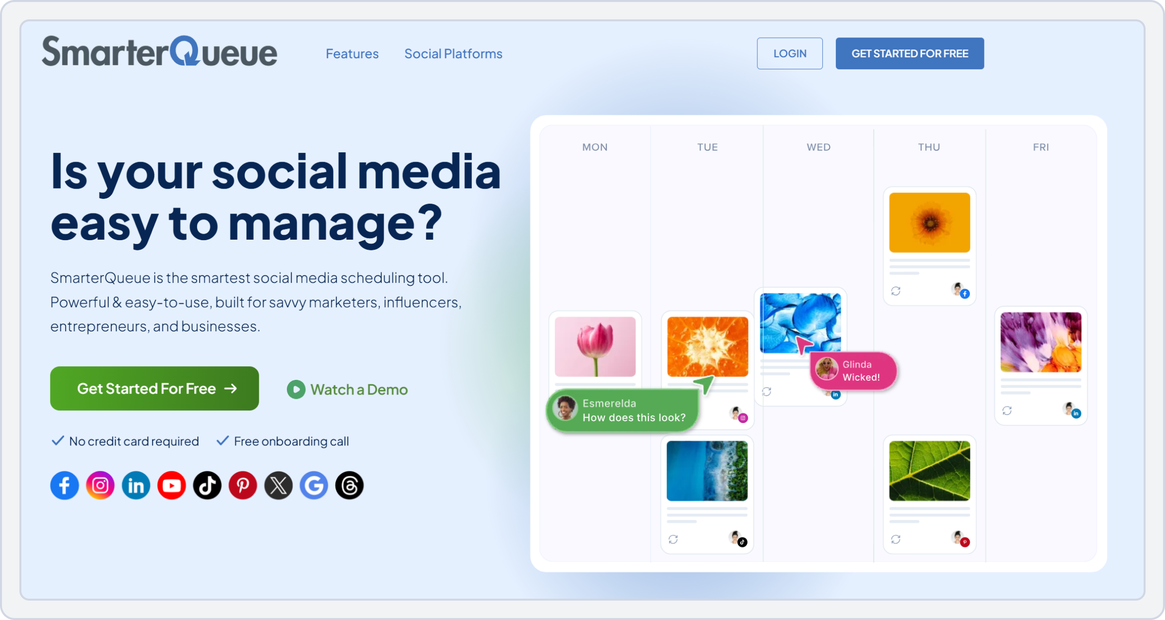 Hootsuite Alternative#4: SmarterQueue
