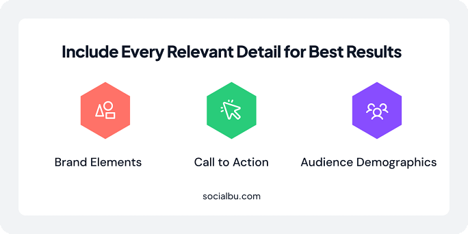 Include Every Relevant Detail for Best Results