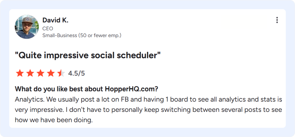 Hopper HQ Review