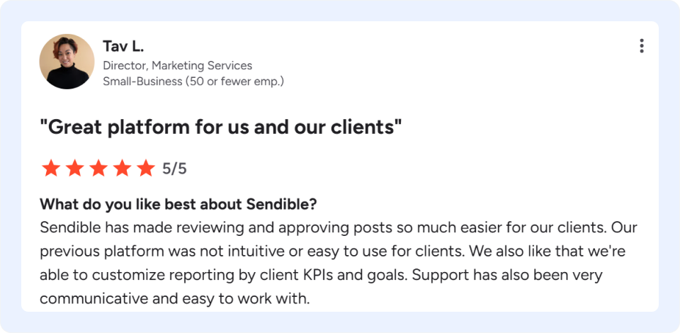 Sendible Review