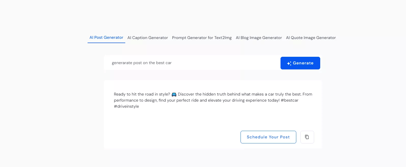 How to Use SocialBu’s AI Social Media Post Generator