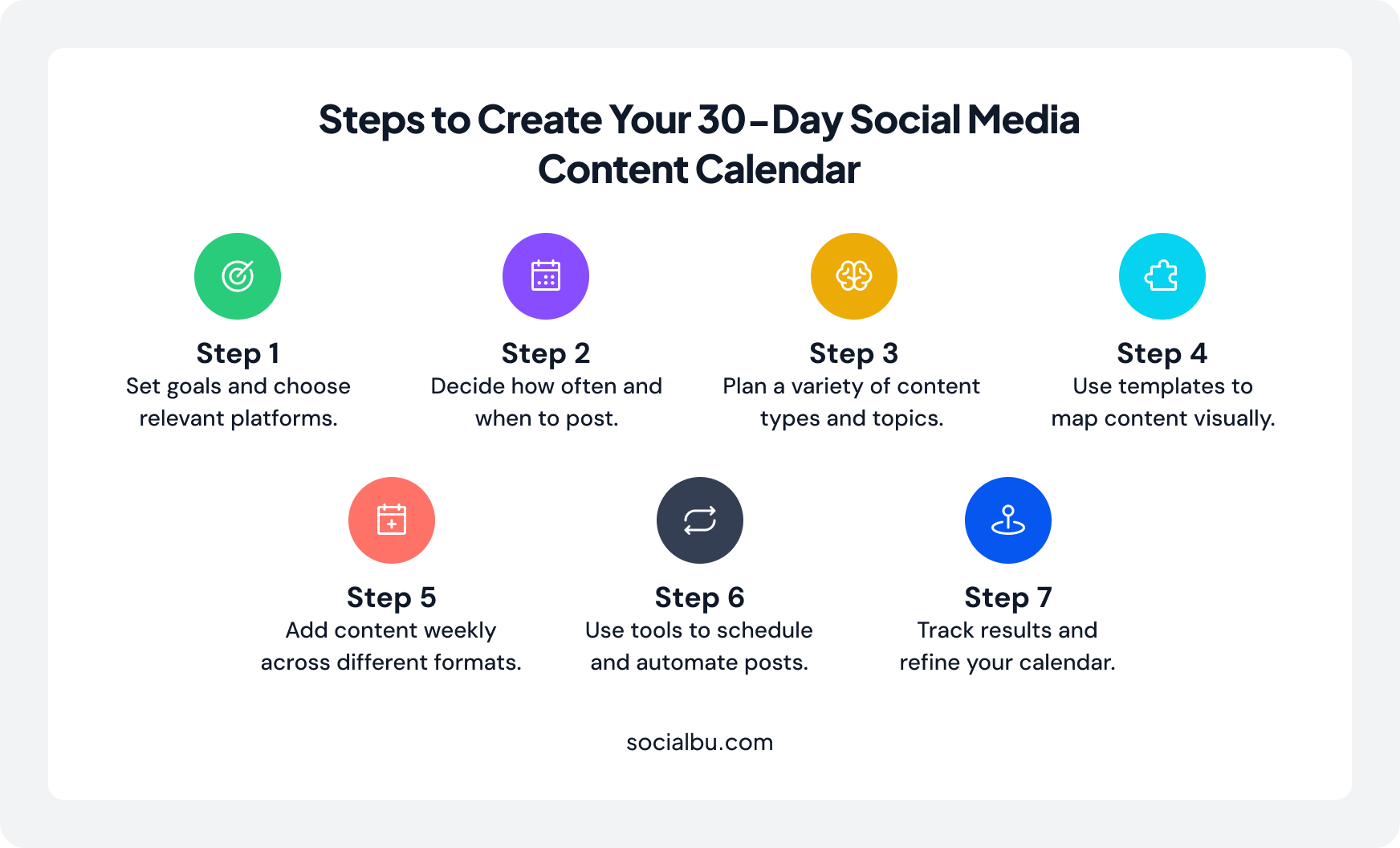 How to Create Your 30-Day Social Media Content Calendar