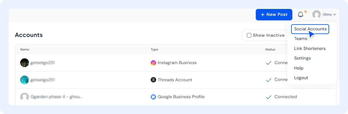 unified social media inbox tool