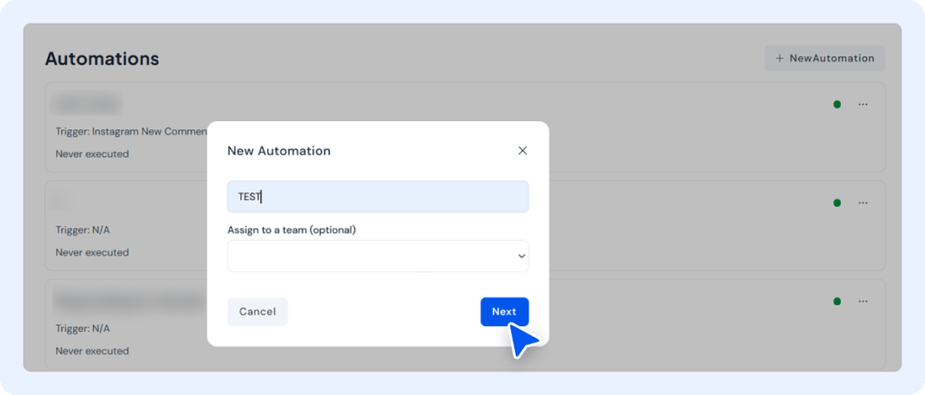 Assign a Name to Your Workflow