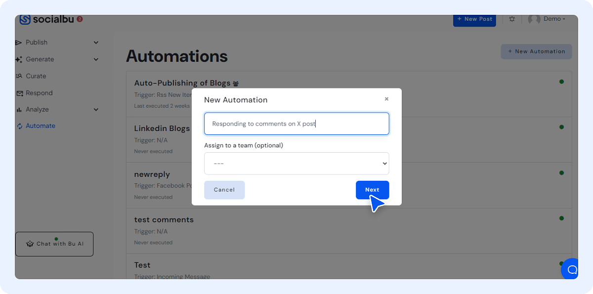 Name Your Automation