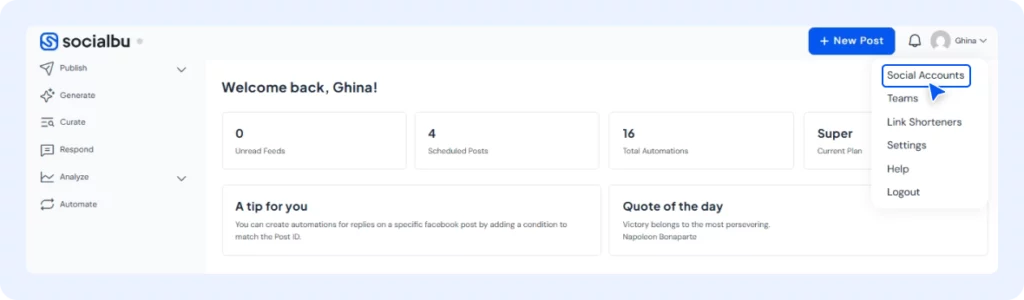 social media reports 