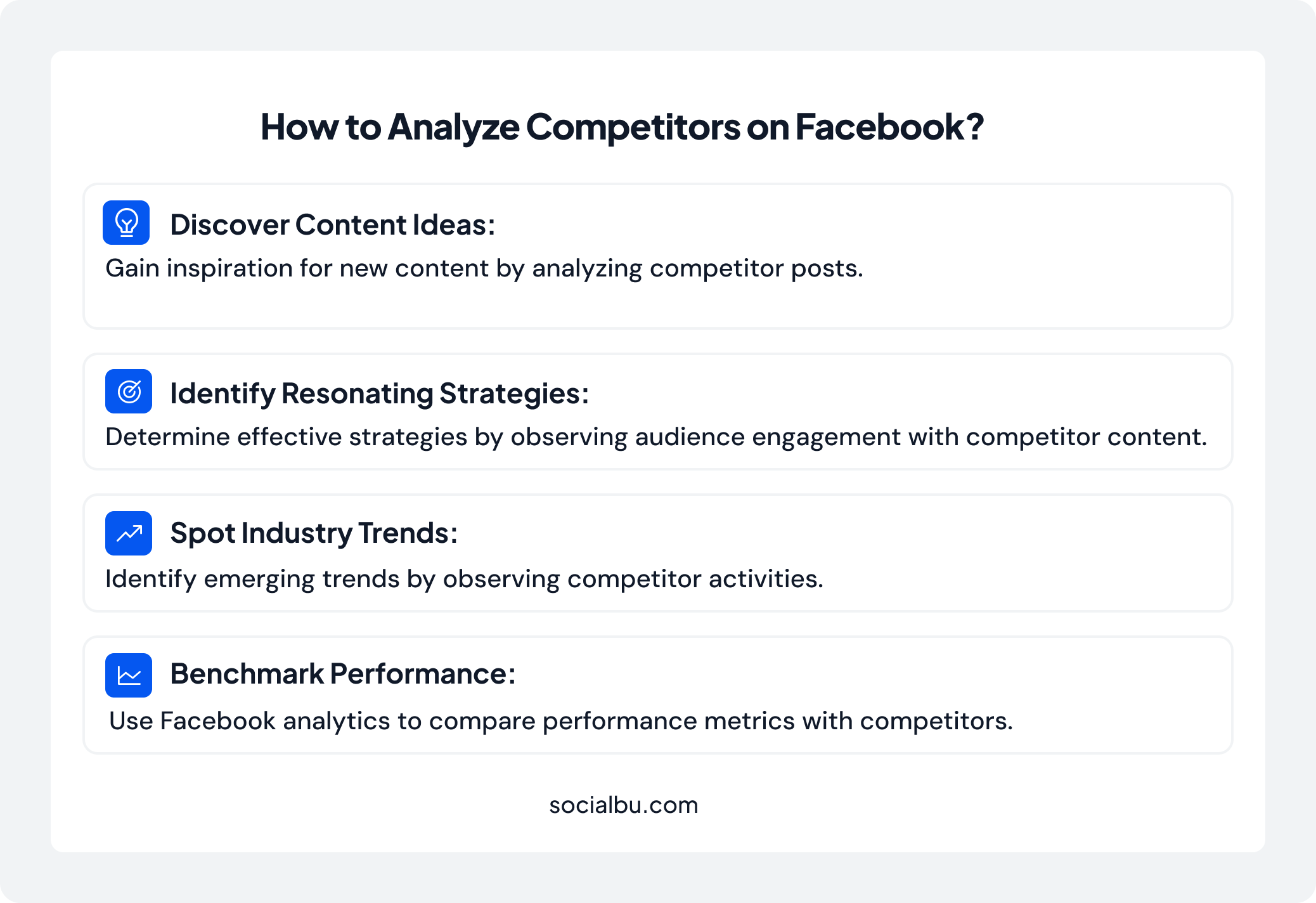 Tips to analyze Competitors