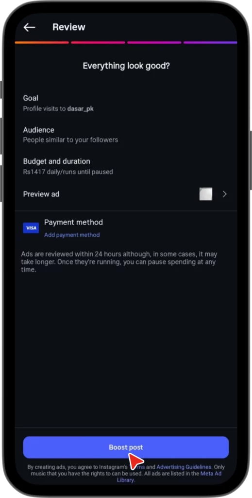 Boost Instagram Reels 