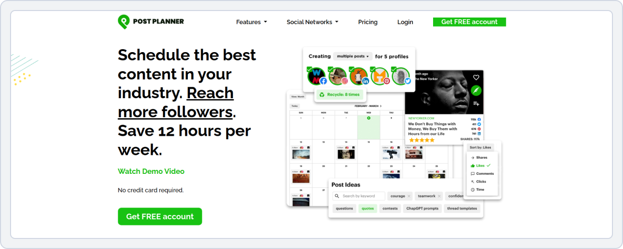 Loomly Alternative#7: Post Planner